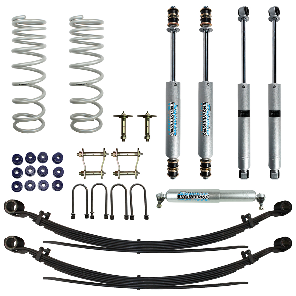 Superior Engineering Build-It-Your-Way Lift Kits Suitable For Toyota LandCruiser 79 Series Dual Cab 8/2016 on 4.5lt V8 - SUP-79G2-DC-8-KIT-XXX
